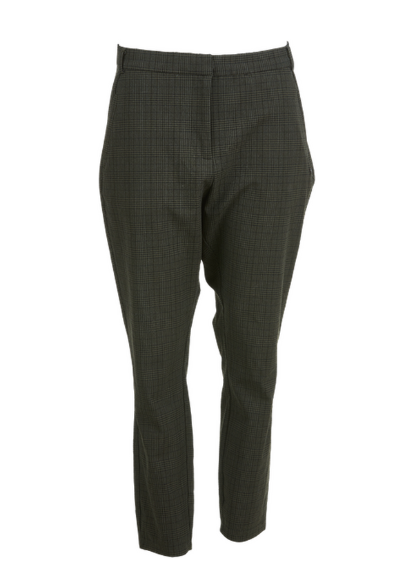 PRE-LOVED BUKSER I CHECK - Hunter green