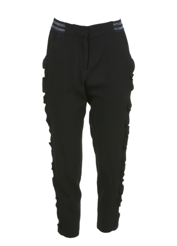 PRE-LOVED BUKSER M. FLÆSER - Grå