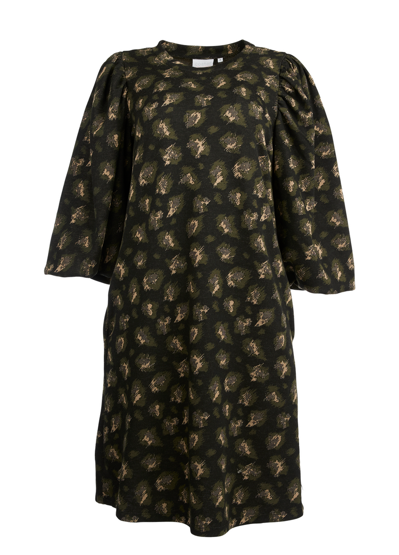 PRE-LOVED KJOLE I LEOPARD PRINT - Faded leo print