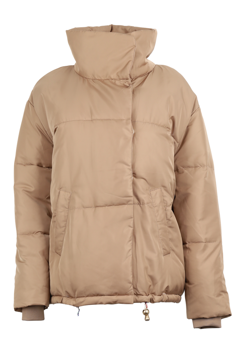 PRE-LOVED Puffer jacket - Sand