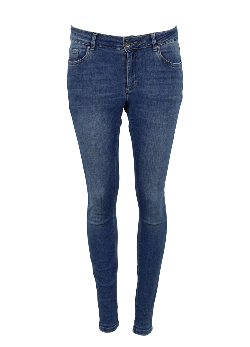 PRE-LOVED Blue jeans with Coster Wing logo - Blue