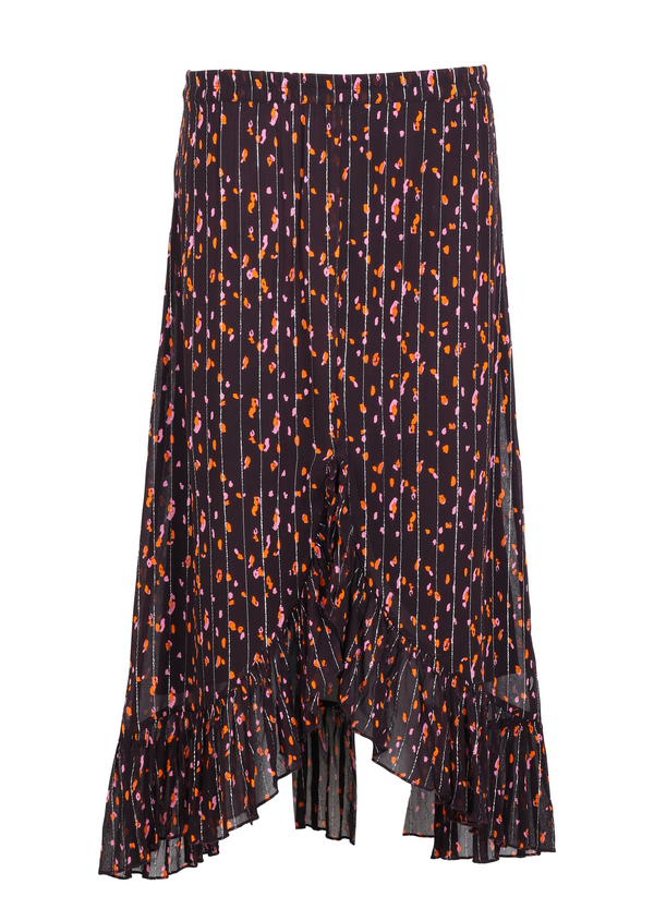 PRE-LOVED Skirt with flower print - Multi