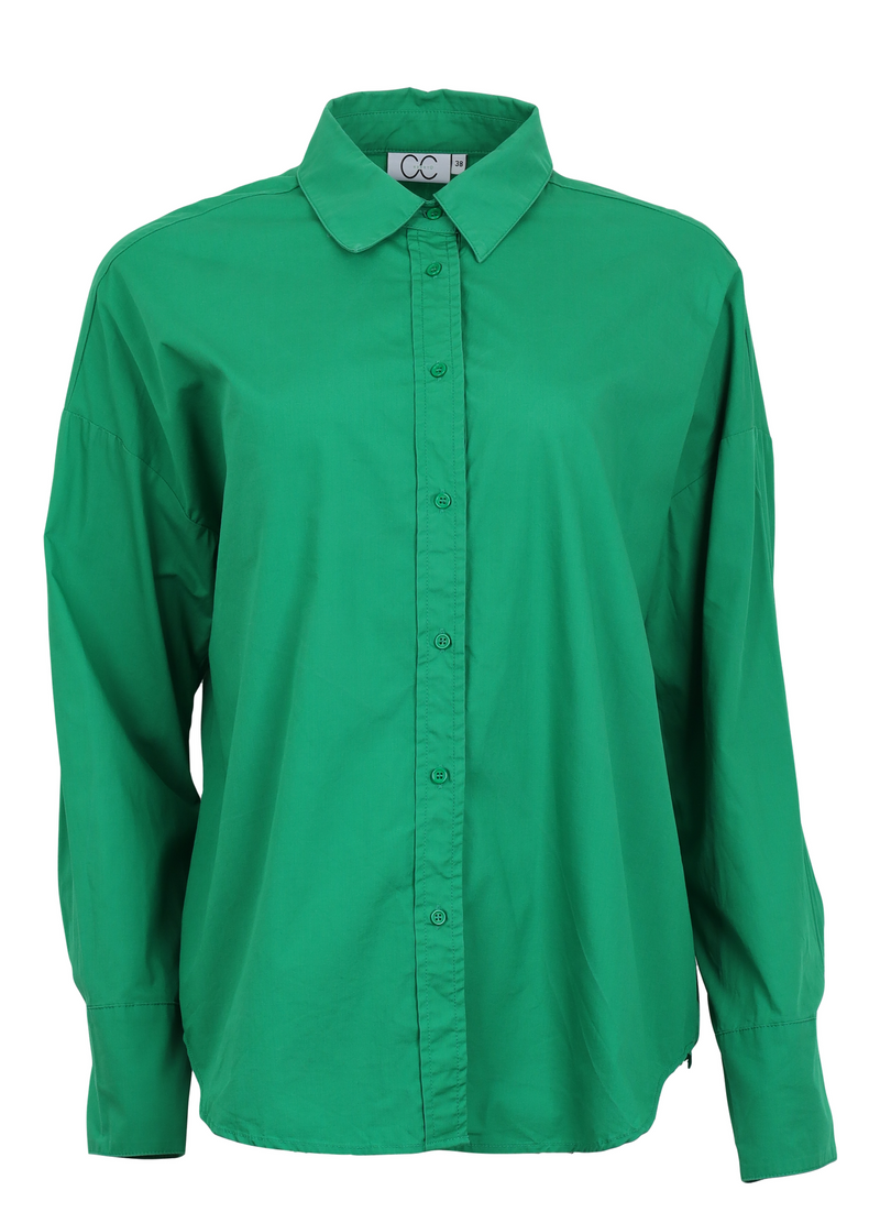 PRE-LOVED CC Heart Oversize Shirt - Green