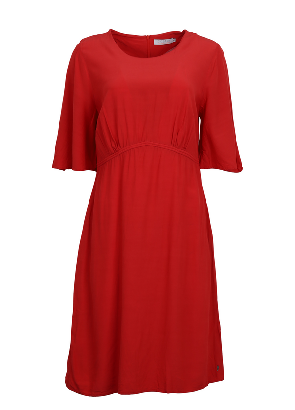 PRE-LOVED Dress with volume skirt - Red