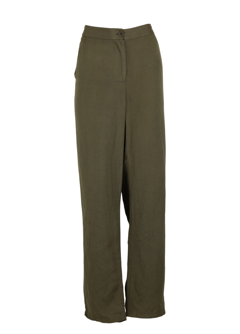 PRE-LOVED CC HEART HØR BUKSER  -  Khaki