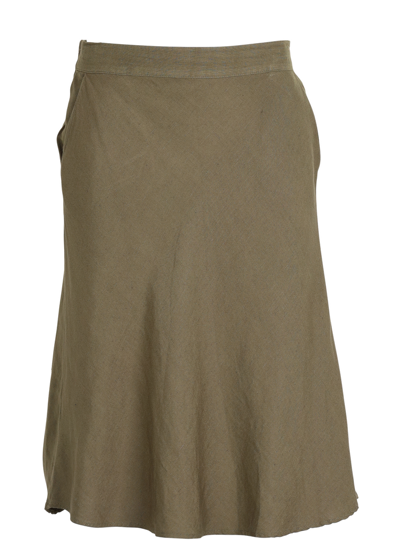 PRE-LOVED CC HEART HØR NEDERDEL  - Khaki