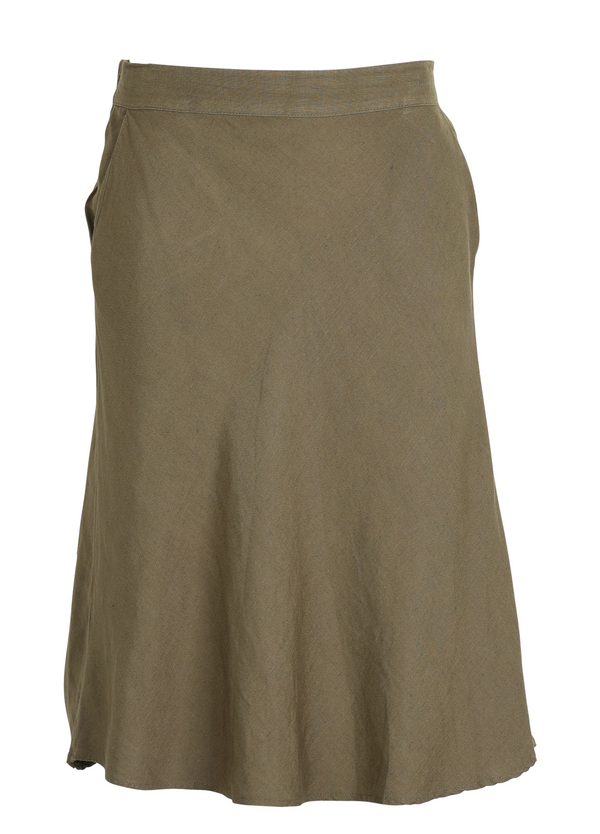 PRE-LOVED CC HEART HØR NEDERDEL  - Khaki