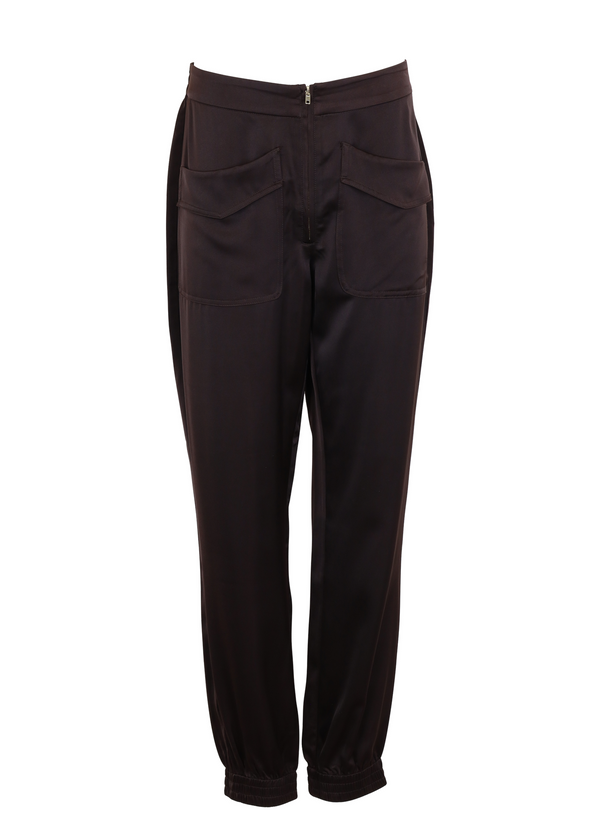 PRE-LOVED BUKSER M. LYNLÅS - ANNA FIT  - Night Brown