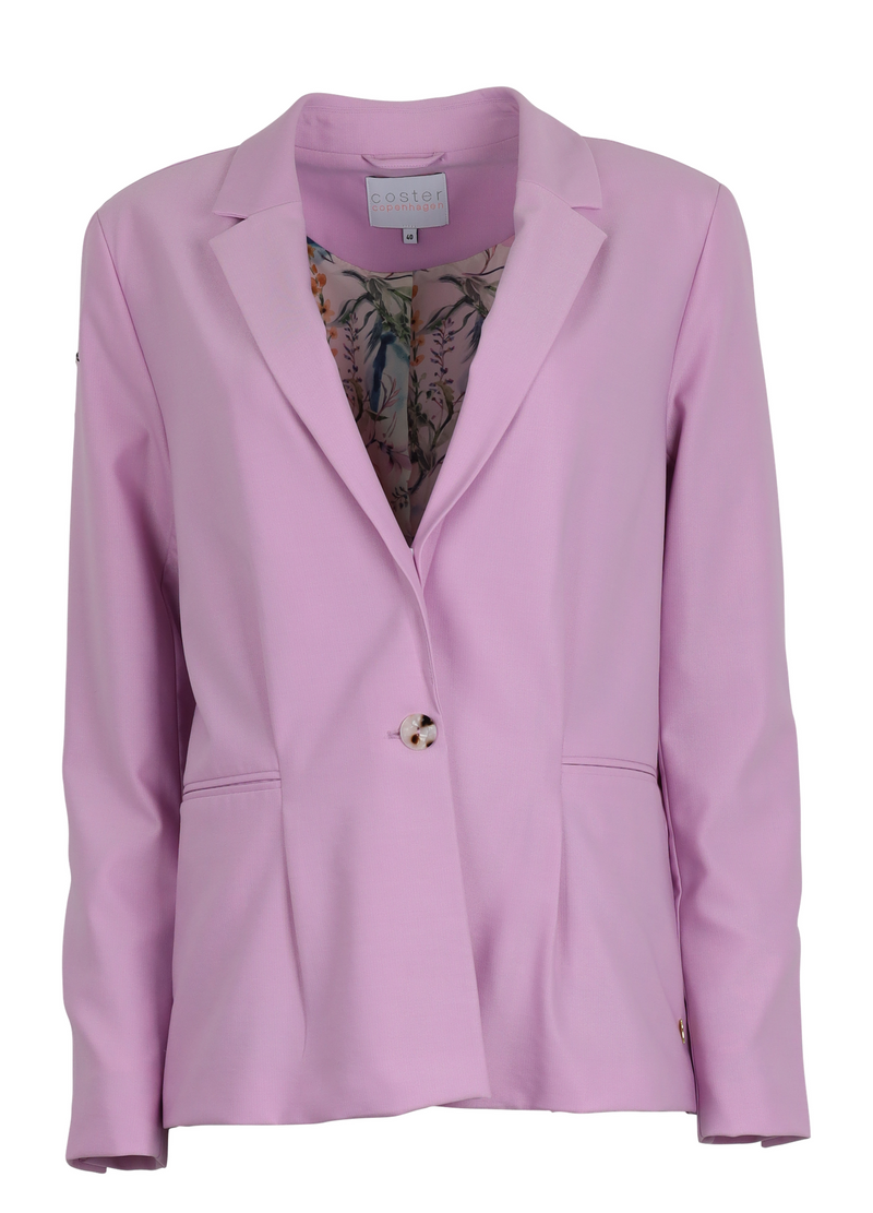 PRE-LOVED BLAZER M. PLISSERINGER  - Blush rose