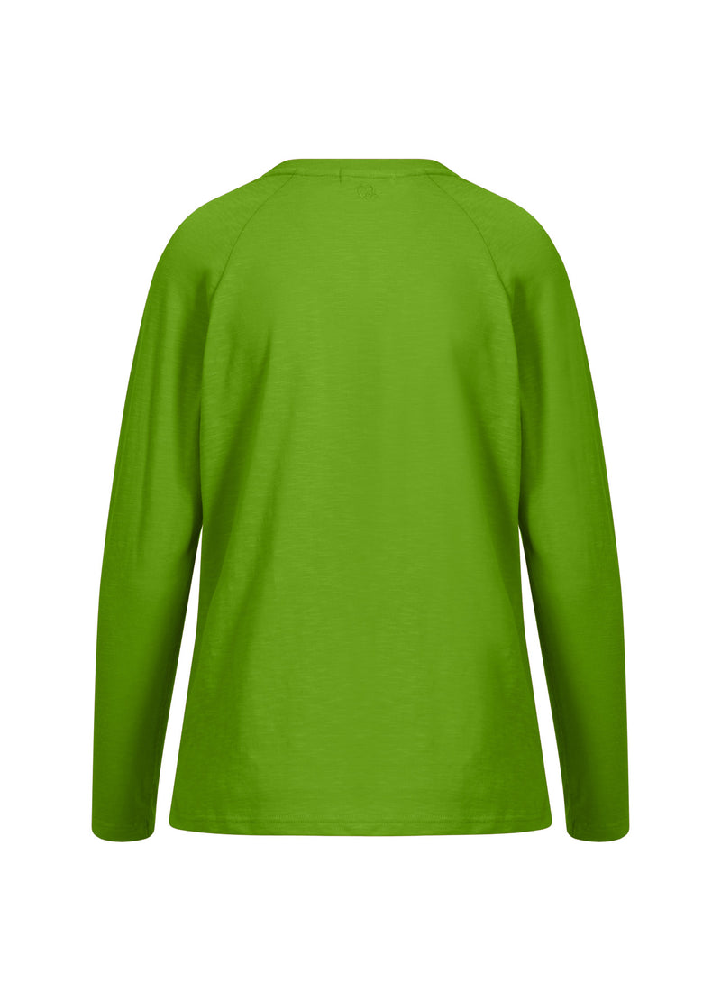 CC Heart CC HEART LANGÆRMET T-SHIRT T-Shirt Flashy green - 459