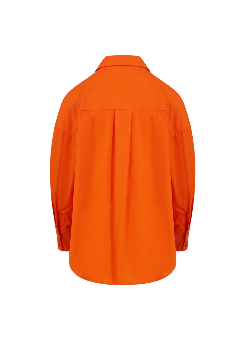 CC Heart CC HEART OVERSIZED BOMULDSSKJORTE Shirt/Blouse Orange -701