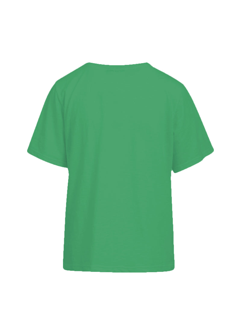 CC Heart CC HEART REGULÆR T-SHIRT T-Shirt Emerald green - 402