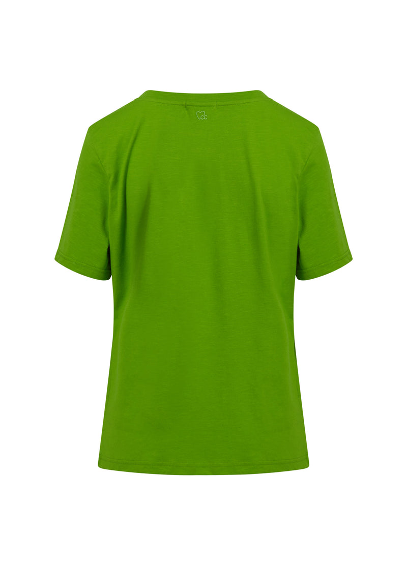 CC Heart CC HEART REGULÆR T-SHIRT T-Shirt Flashy green - 459