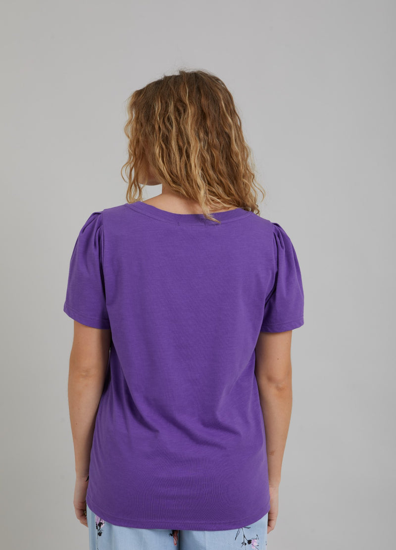 Coster Copenhagen T-SHIRT M. PRESSEFOLDER T-Shirt Warm purple - 846